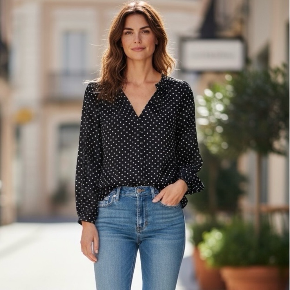 Joie, Polka Dot Blouse